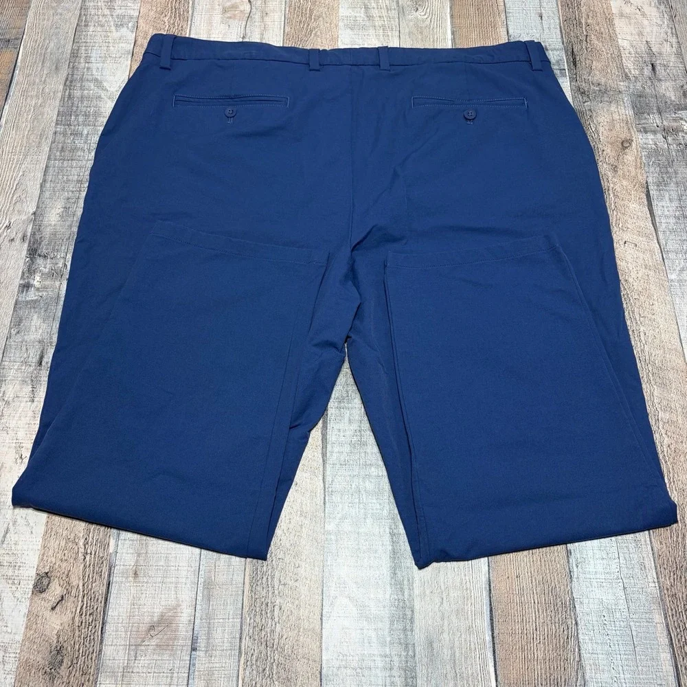 Vineyard Vines On-The-Go Pant Mens 40x27 Navy Blue Slim Fit Stretch Performance